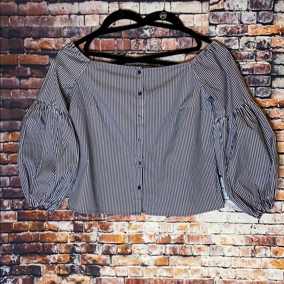 Express Tops - Express off shoulder/ Bardot top